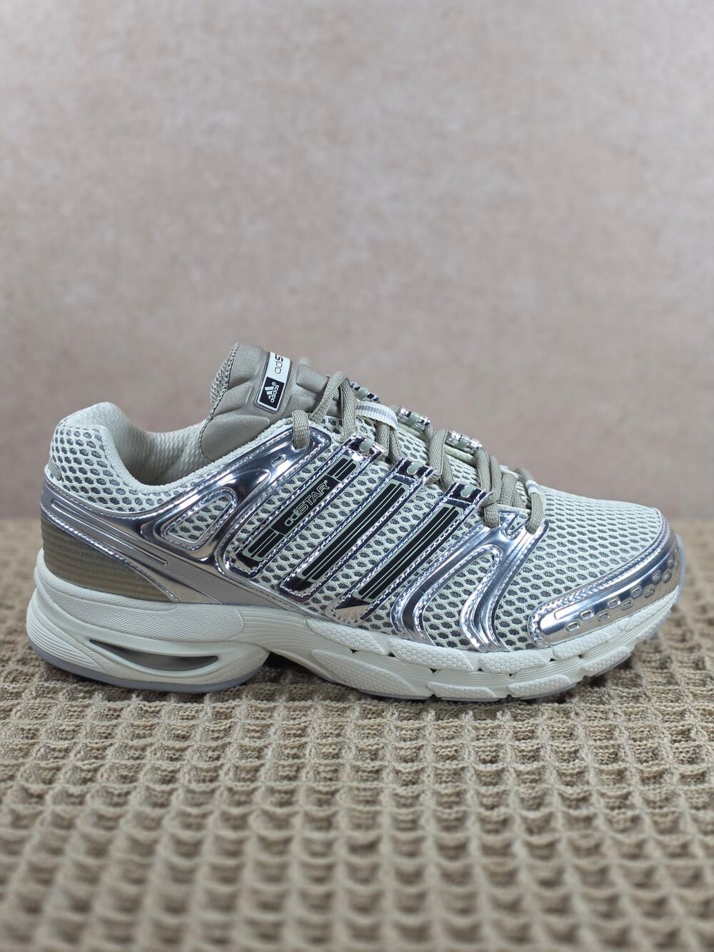 Adidas Adistar Control 5 W Women’s 8 White Silver Sesame – Brand New